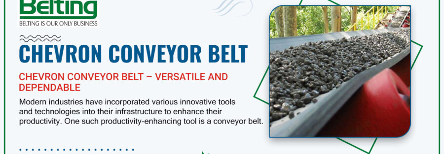 Chevron Conveyor Belt – Versatile and Dependable, Continental Belting Pvt Ltd