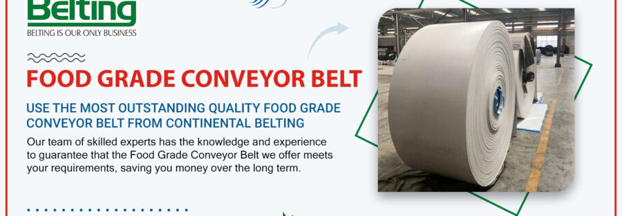 Use the most outstanding quality food grade conveyor belt from Continental Belting, Continental Belting Pvt Ltd