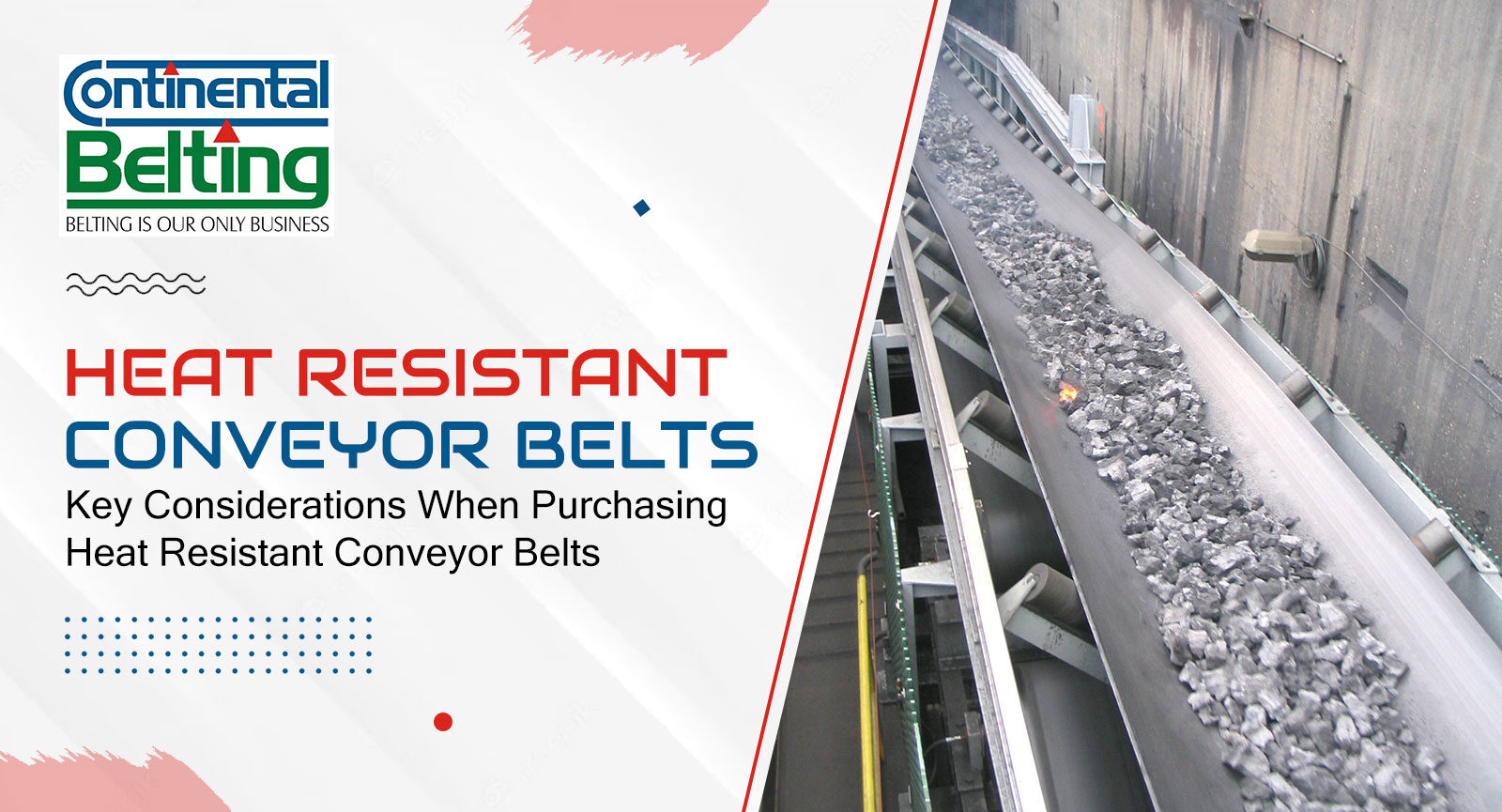 Key Considerations When Purchasing Heat Resistant Conveyor Belts, Continental Belting Pvt Ltd